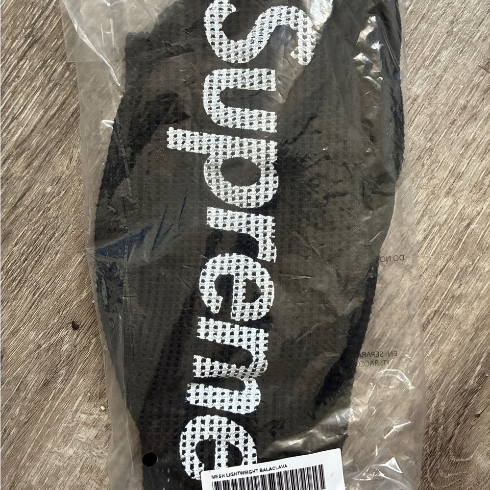 Supreme Mesh Black Balaclava